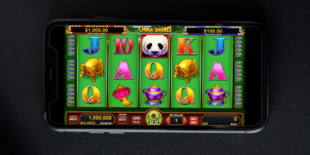 China Shores Konami Gaming, Inc. Online Slot Game web