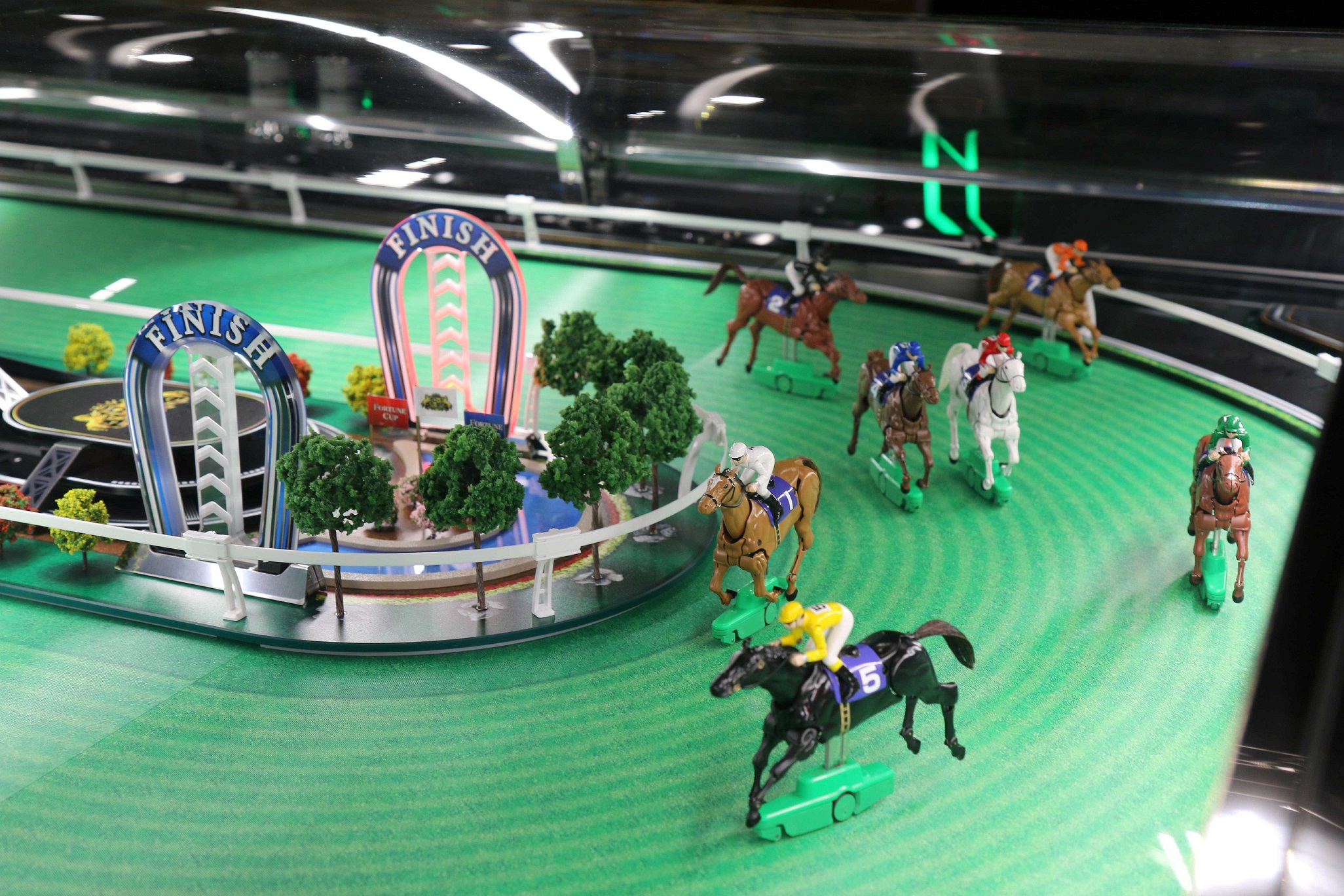 Fortune Cup Multi-station Horse Racing Game Konami