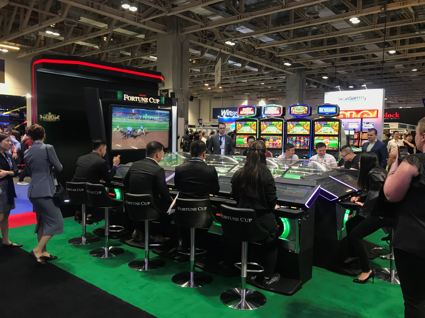 G2E Asia 2019 Konami Australia