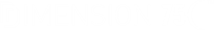 DIMENSION 75C Logo, White DIMENSION 75C Logo, White